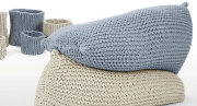 Knitted bean bags
